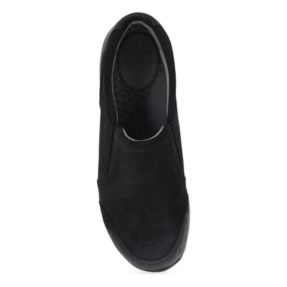 Dansko Premium | Pippy Black Waterproof Burnished Suede