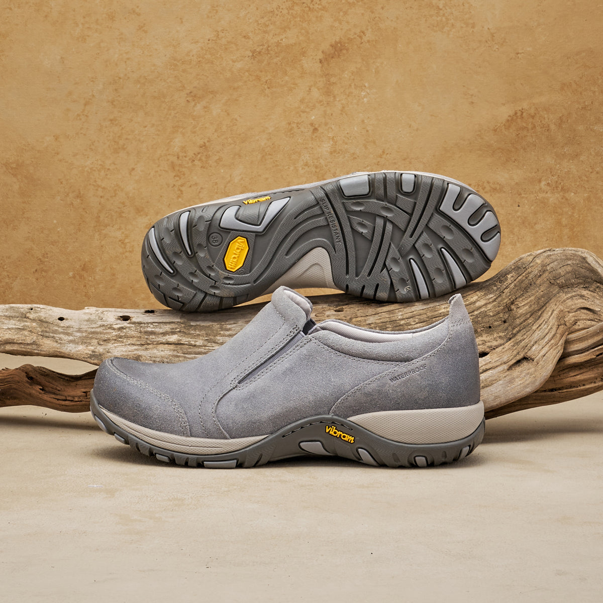 Dansko Customer Favorite | Pippy Grey Waterproof Burnished Suede