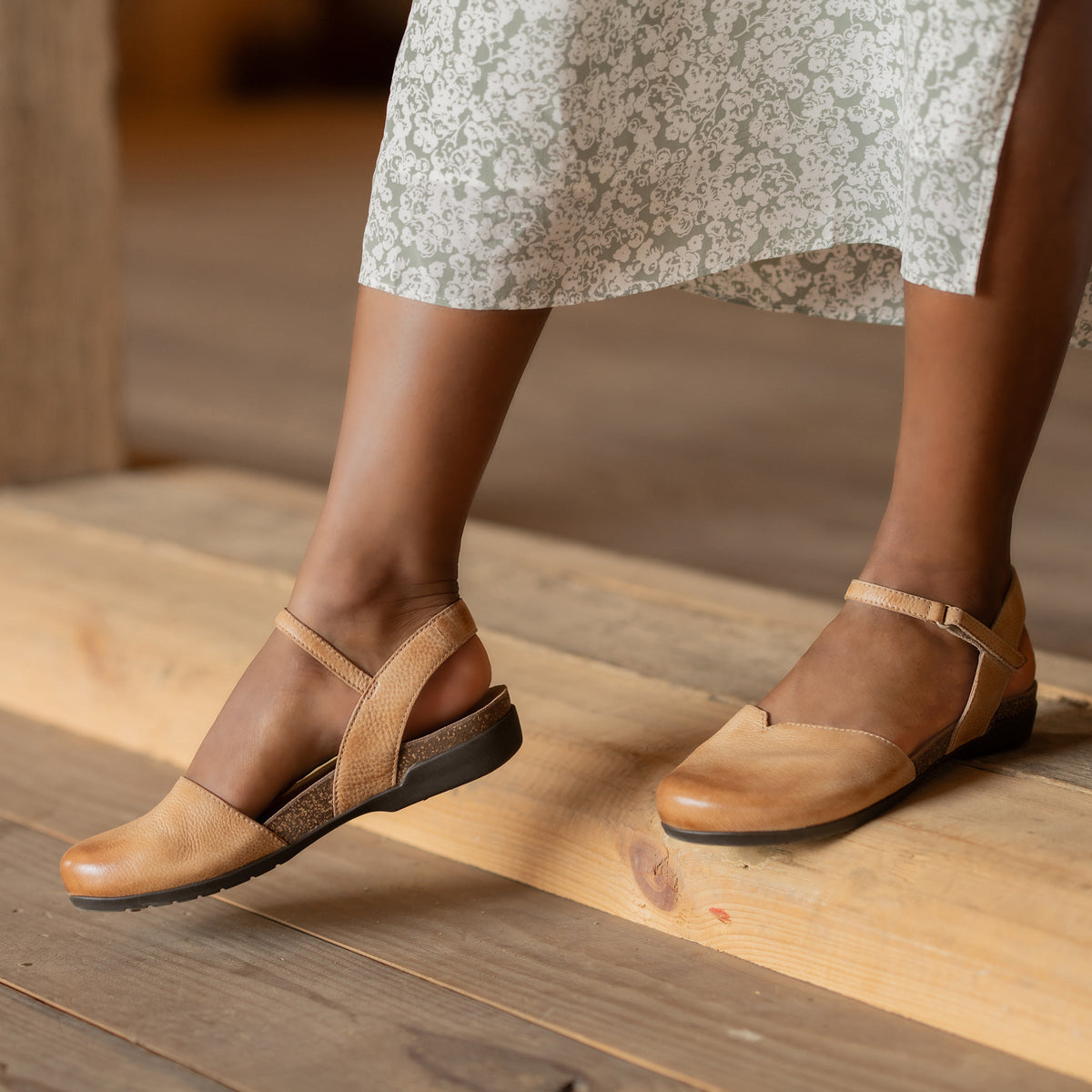 Dansko Featured | Rowan Honey Distressed