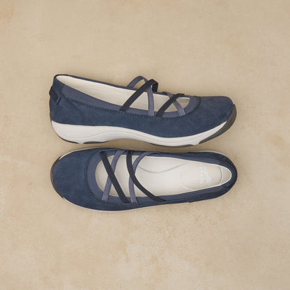 Dansko Deals | Harper Navy Suede