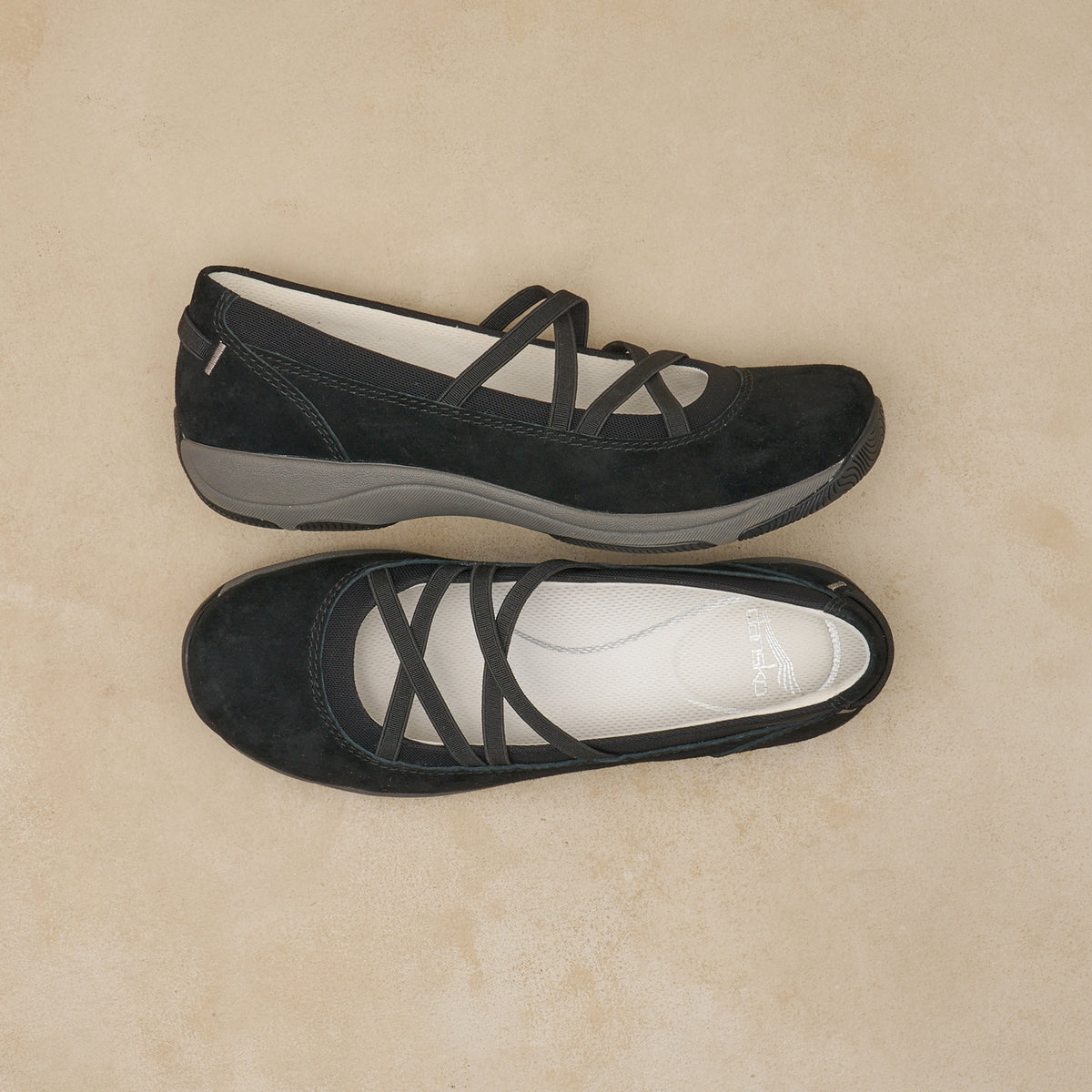 Dansko Classic | Harper Black Suede