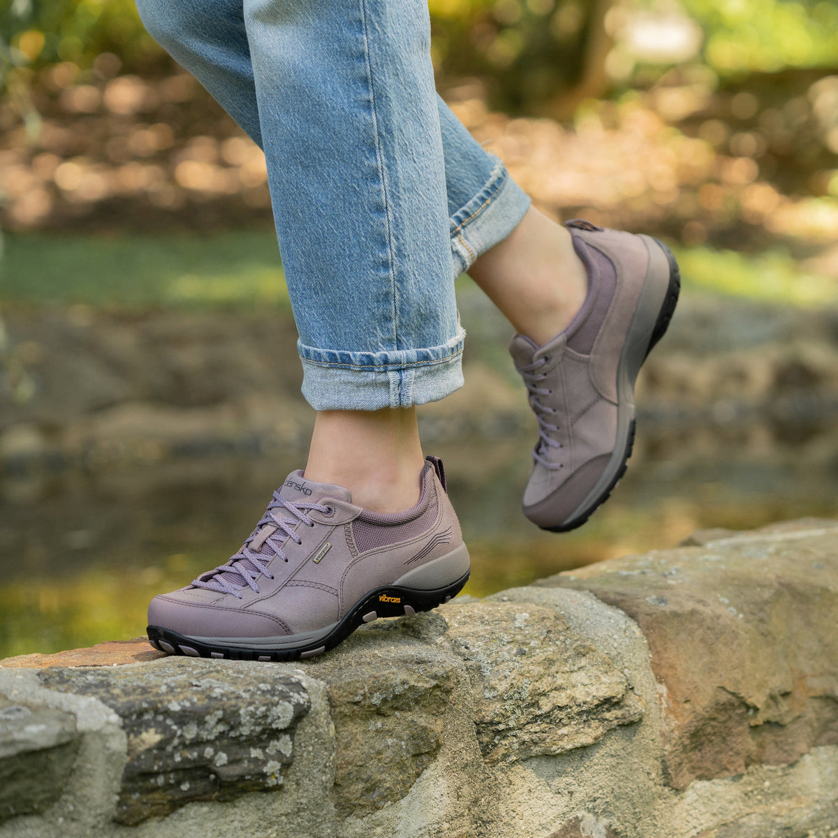 Dansko Trusted | Paisley Dusty Lilac Waterproof