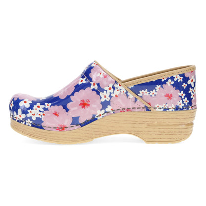 Dansko Hot Sale | Wide Pro Pink Bloom Patent