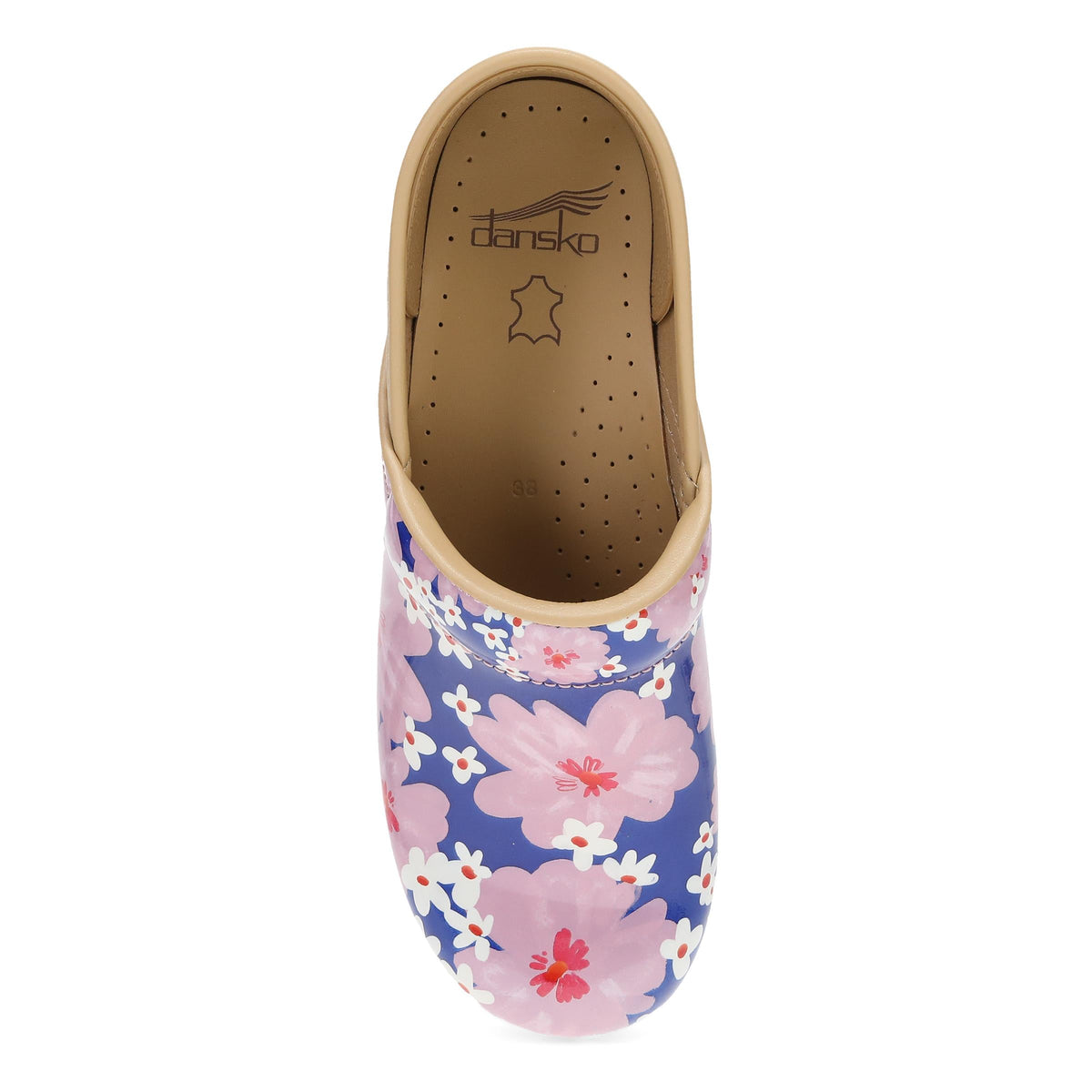 Dansko Hot Sale | Wide Pro Pink Bloom Patent