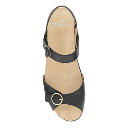 Dansko Trending | Candace Black Burnished Nappa