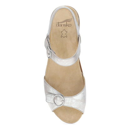 Dansko Featured | Candace Champagne Metallic