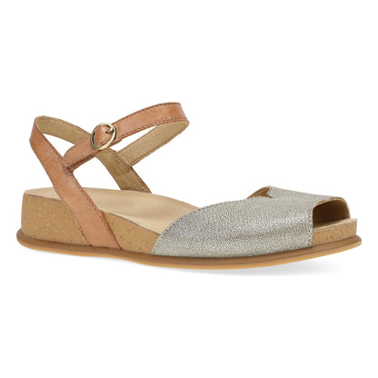Dansko Hot Sale | Cass Platino/Tan Leather
