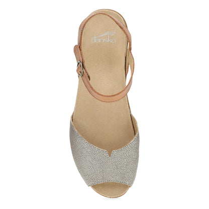 Dansko Hot Sale | Cass Platino/Tan Leather