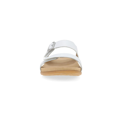 Dansko Best Seller | Justine White Full Grain