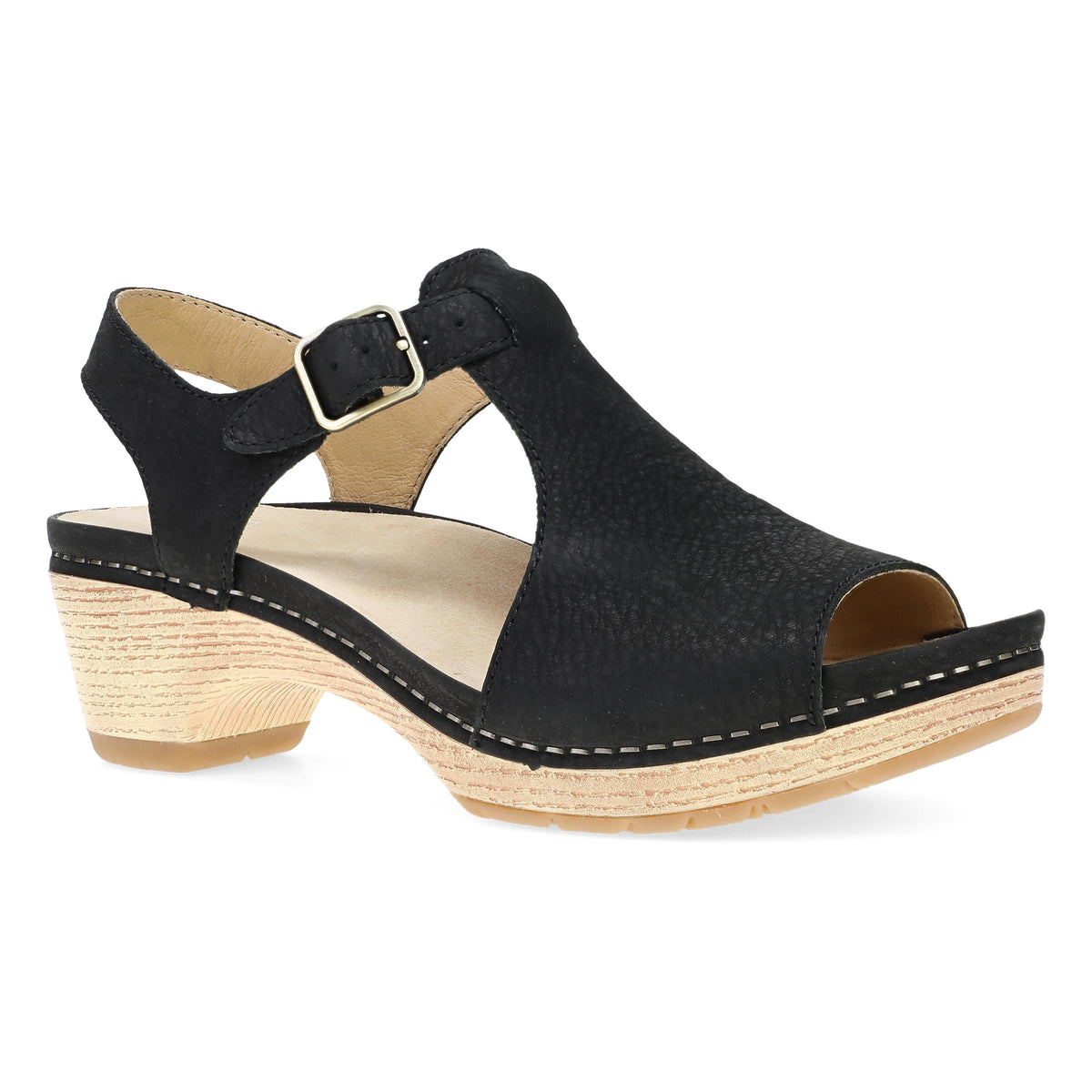 Dansko Everyday | Laverne Black Milled Nubuck