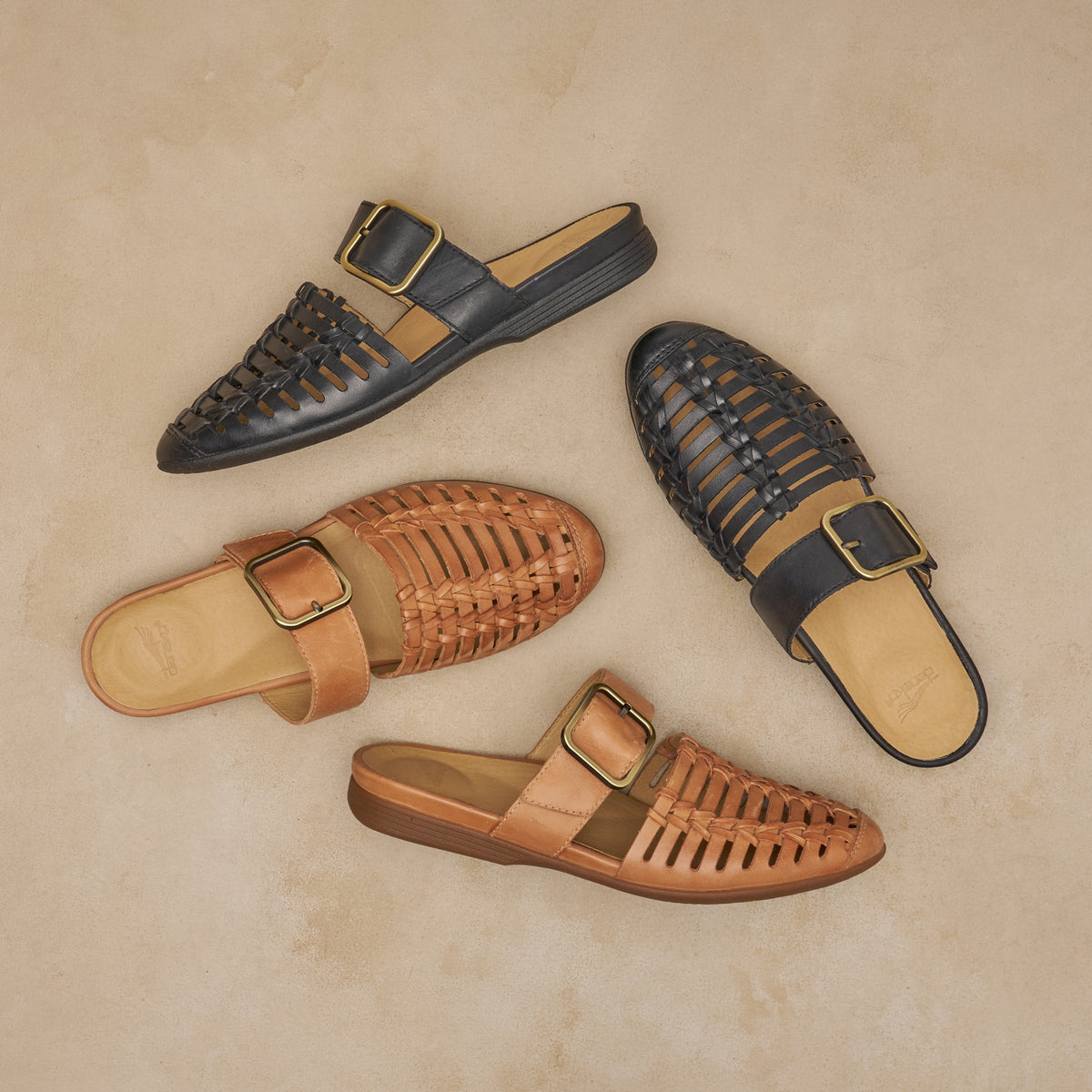 Dansko Everyday | Leilani Black Burnished Nappa