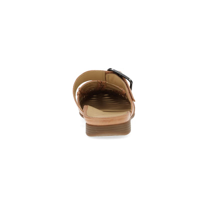 Dansko Signature | Leilani Light Tan Burnished Nappa