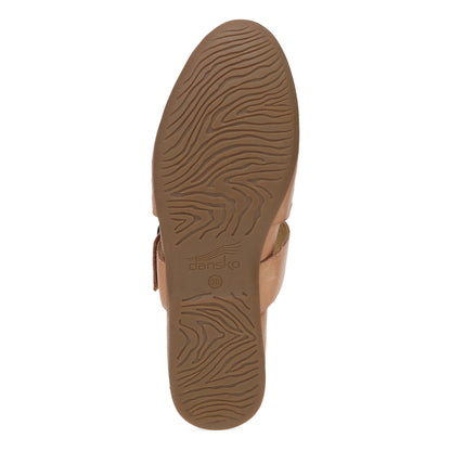 Dansko Signature | Leilani Light Tan Burnished Nappa