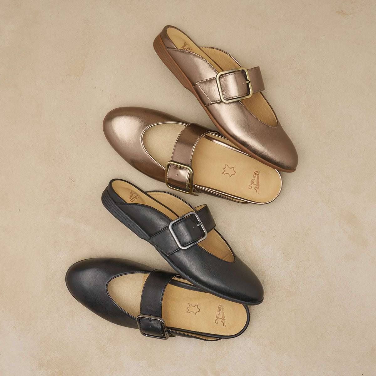 Dansko Popular | Lotus Black Nappa