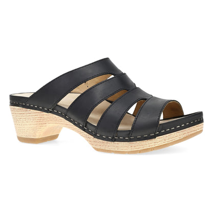 Dansko Best Price | Lyndi Black Oiled Pull Up