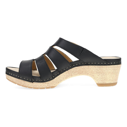 Dansko Best Price | Lyndi Black Oiled Pull Up