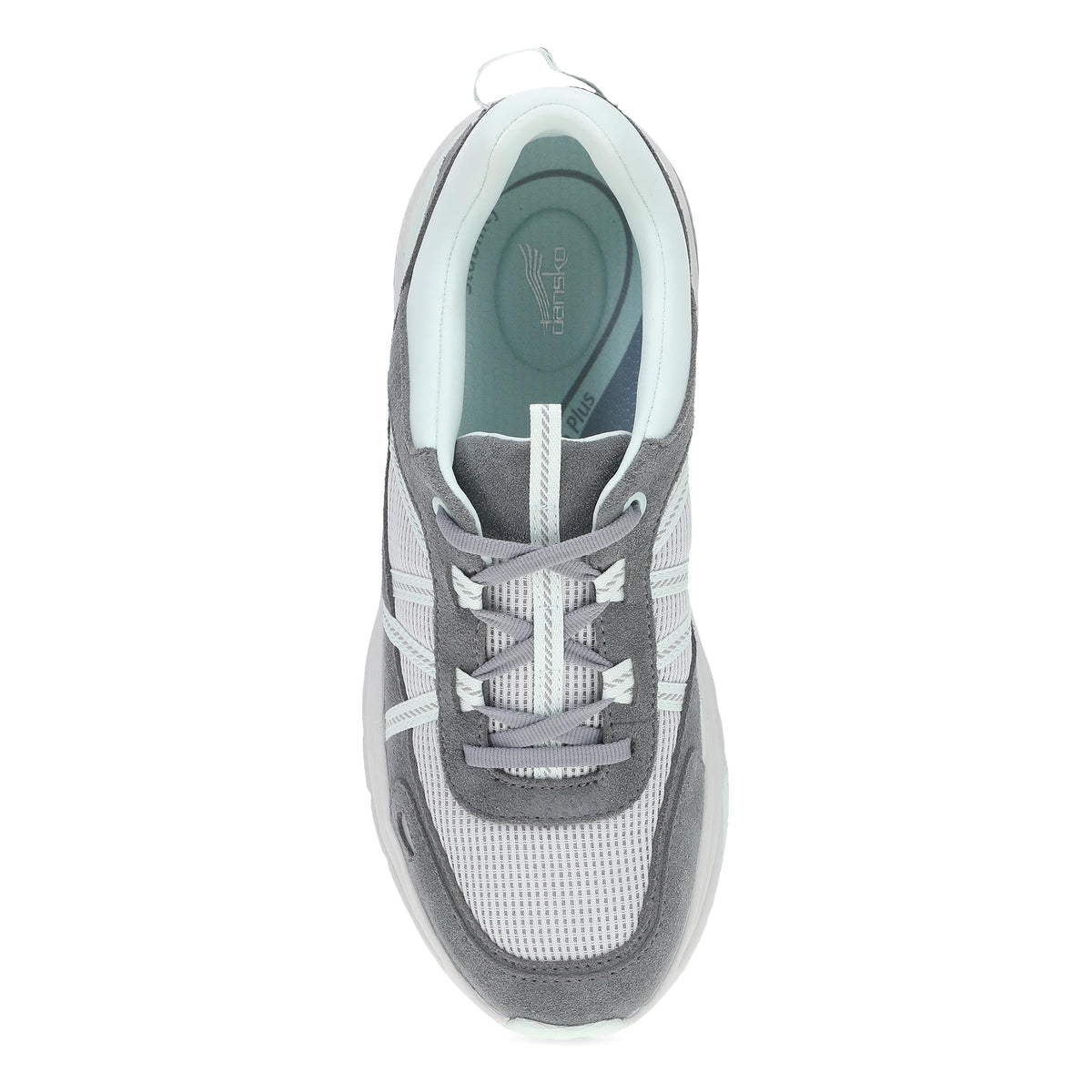 Dansko Latest | Poppy Frost Grey Suede