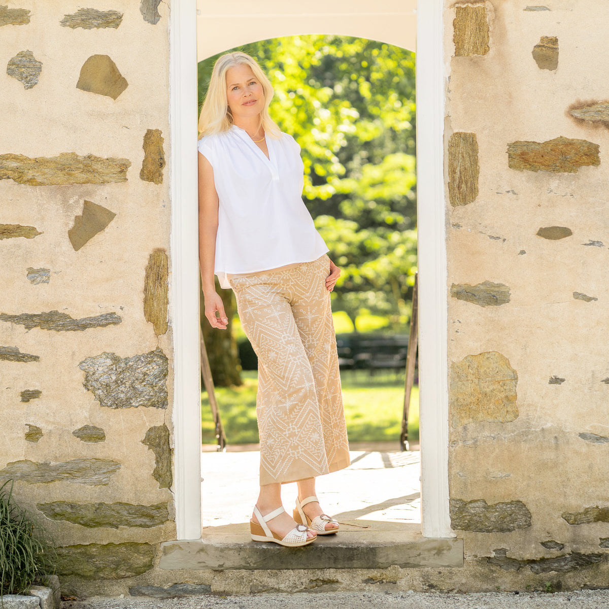 Dansko Latest | Stella White Woven