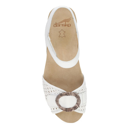 Dansko Latest | Stella White Woven