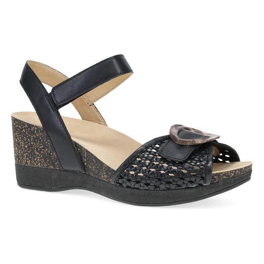 Dansko Latest | Stella Black Woven