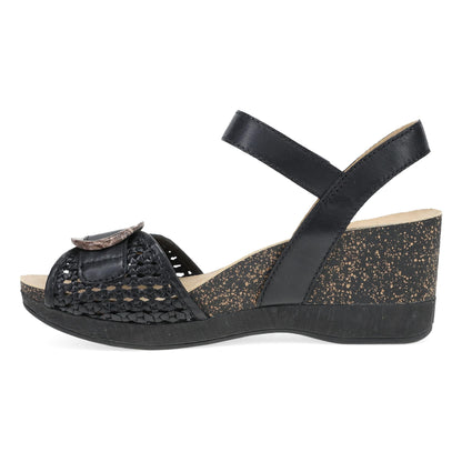 Dansko Latest | Stella Black Woven