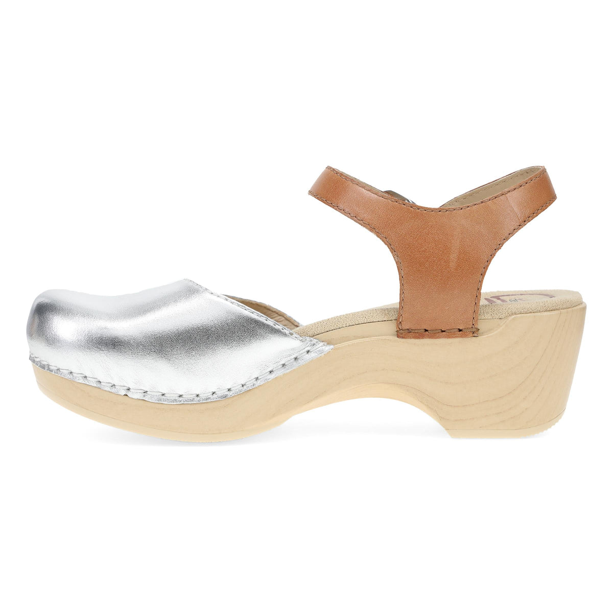 Dansko Top Pick | Sam Silver/Tan Leather