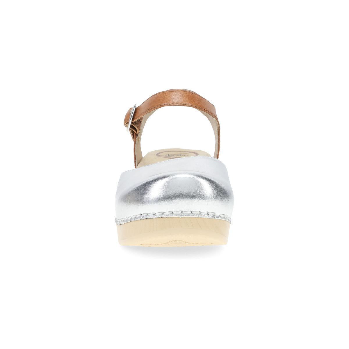 Dansko Top Pick | Sam Silver/Tan Leather