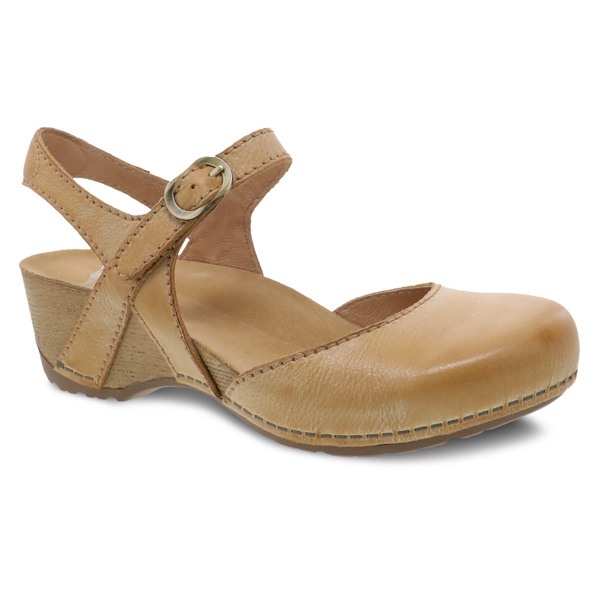 Dansko Smart Buy | Tiffani Tan Milled Burnished