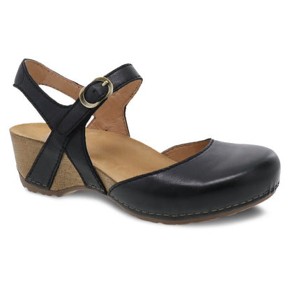 Dansko Value | Tiffani Black Milled Burnished