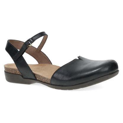 Dansko Exclusive | Rowan Black Waxy Burnished