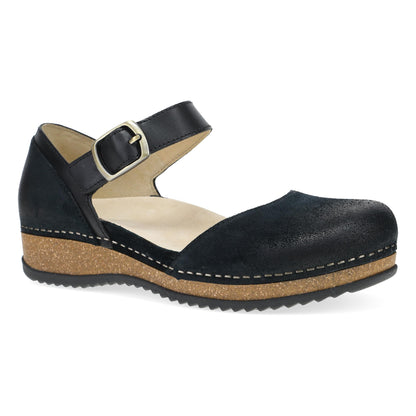 Dansko Trusted | Mae Black Burnished Suede