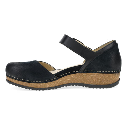 Dansko Trusted | Mae Black Burnished Suede