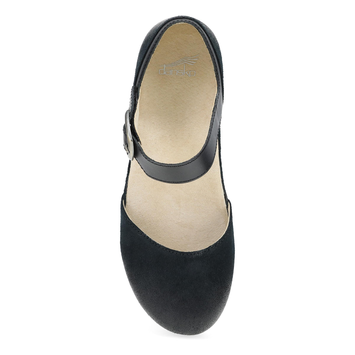 Dansko Trusted | Mae Black Burnished Suede