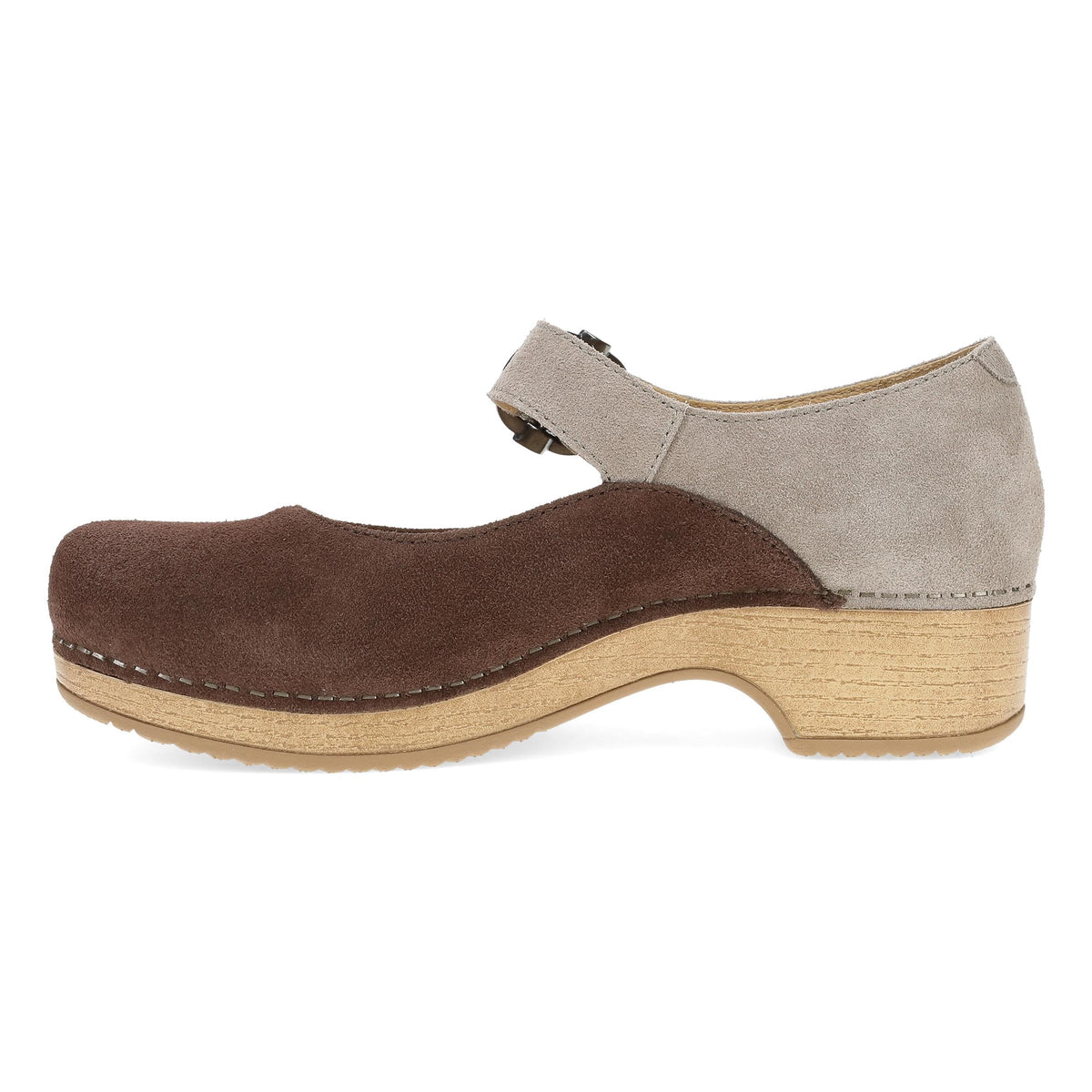 Dansko Essential | Bonny Mary Jane Chocolate/Taupe