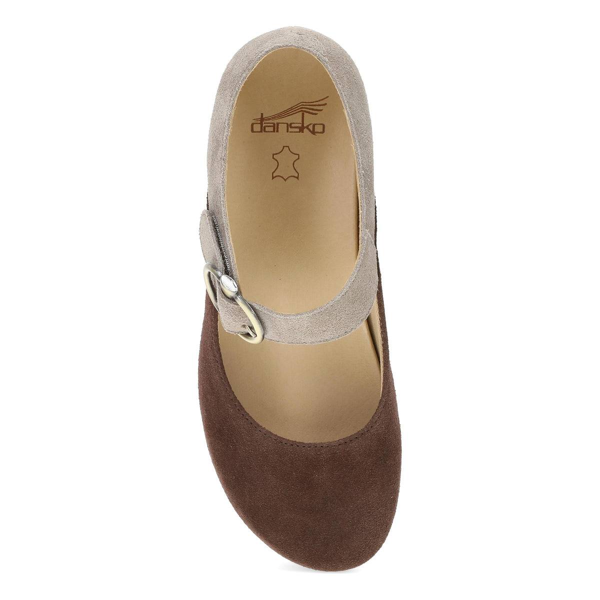 Dansko Essential | Bonny Mary Jane Chocolate/Taupe