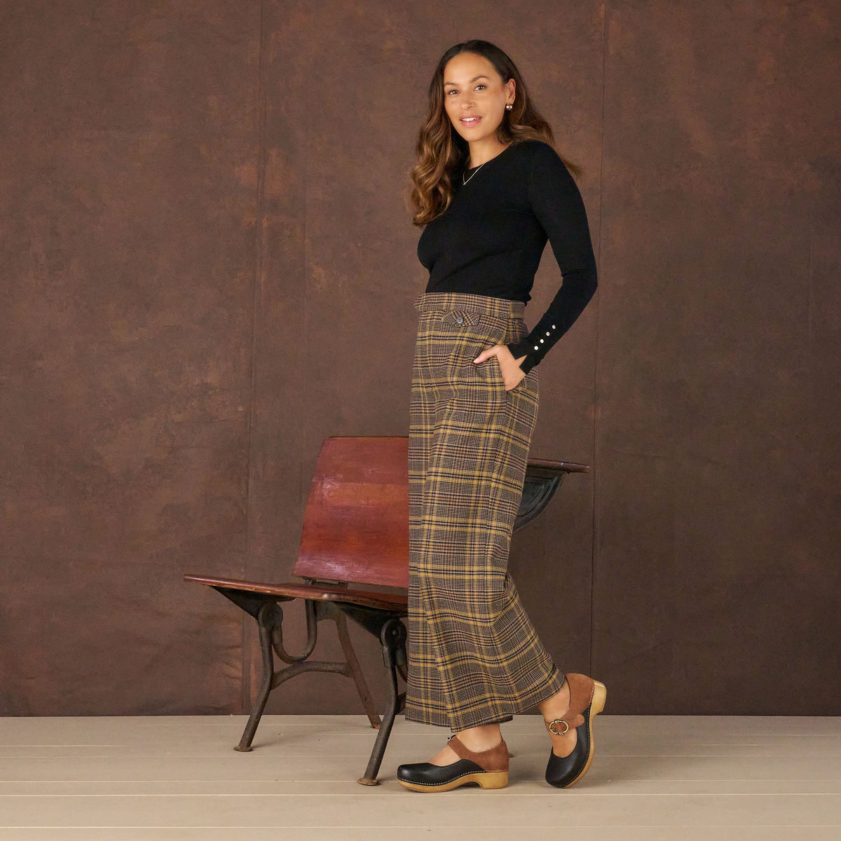 Dansko Special Offer | Bonny Mary Jane Black/Luggage