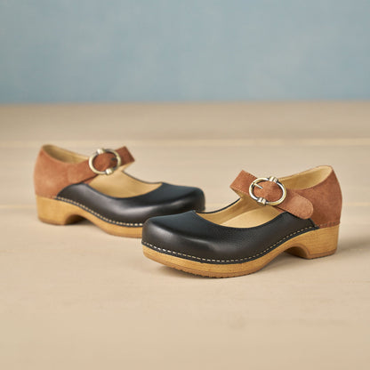Dansko Special Offer | Bonny Mary Jane Black/Luggage