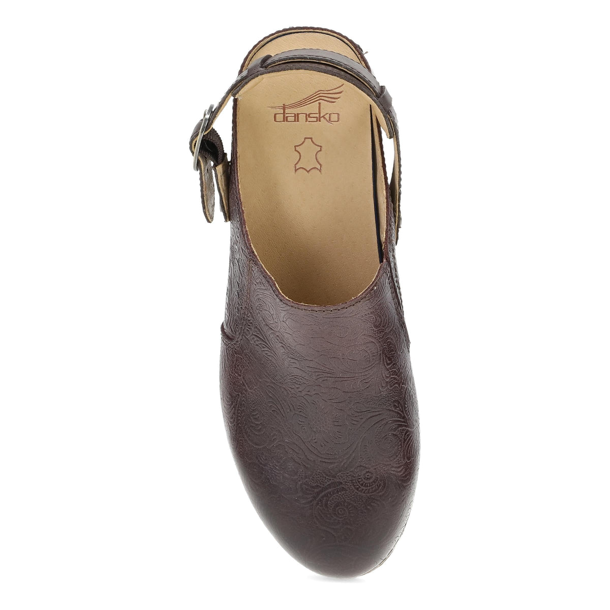 Dansko Exclusive | Millie Chocolate Tooled