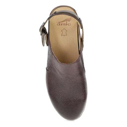 Dansko Exclusive | Millie Chocolate Tooled