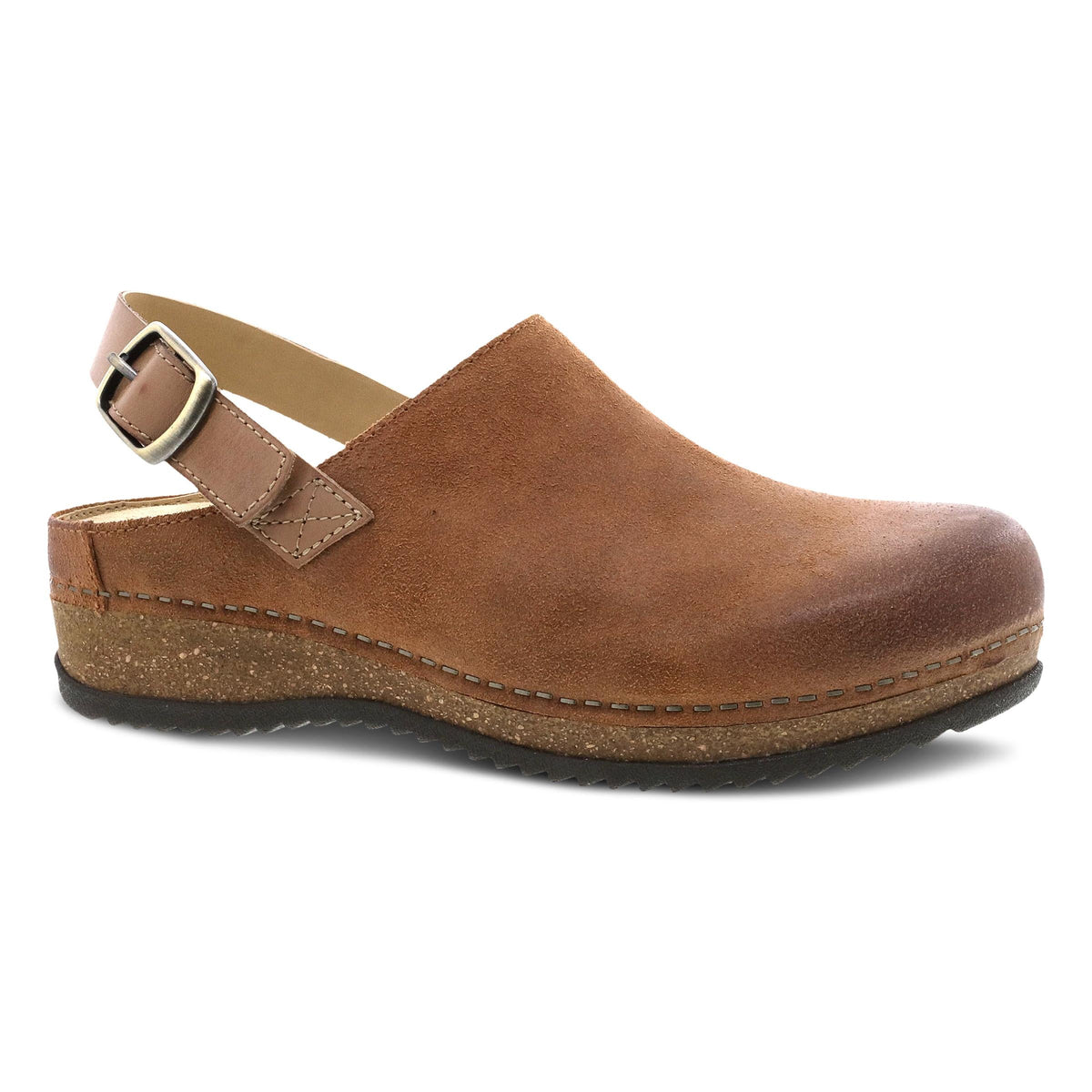 Dansko Top Pick | Merrin Tan Burnished Suede