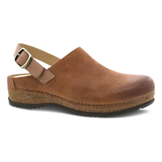 Dansko Top Pick | Merrin Tan Burnished Suede