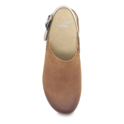 Dansko Top Pick | Merrin Tan Burnished Suede