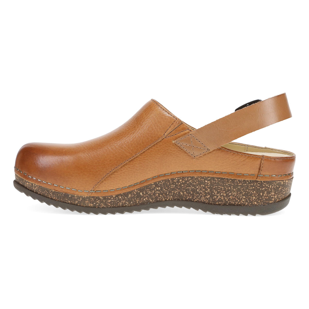 Dansko Popular | Merrin Tan Waxy Milled