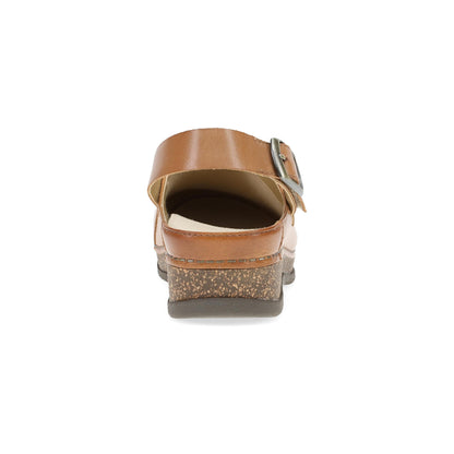 Dansko Popular | Merrin Tan Waxy Milled