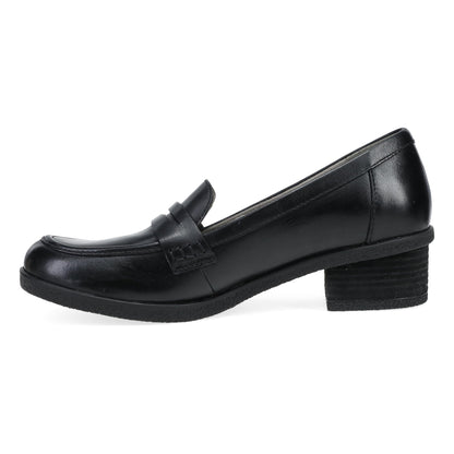 Dansko Popular | Danica Black Waterproof Burnished