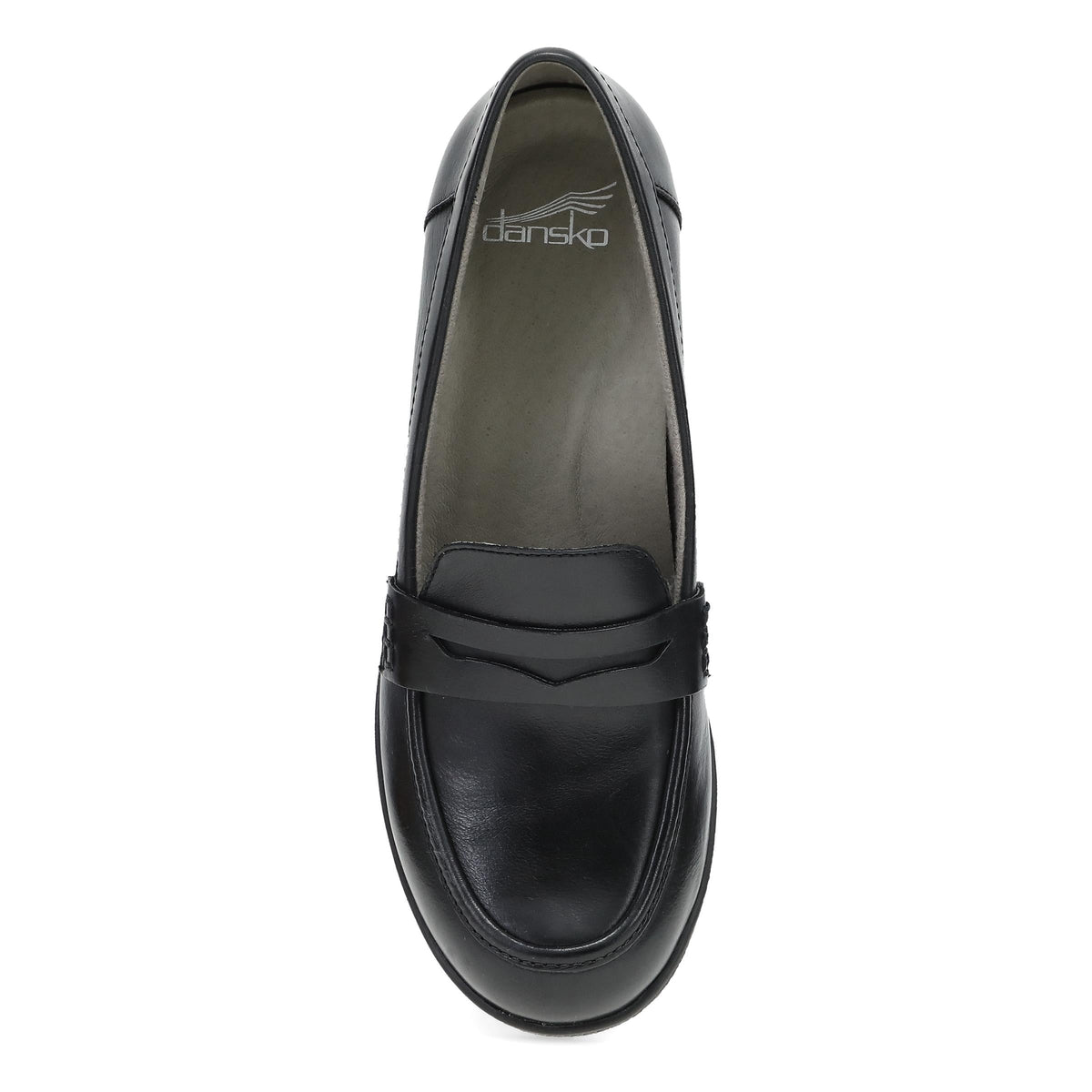 Dansko Popular | Danica Black Waterproof Burnished