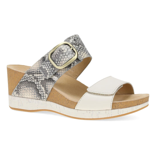 Dansko Premium | Shannon Snake/Ivory Leather