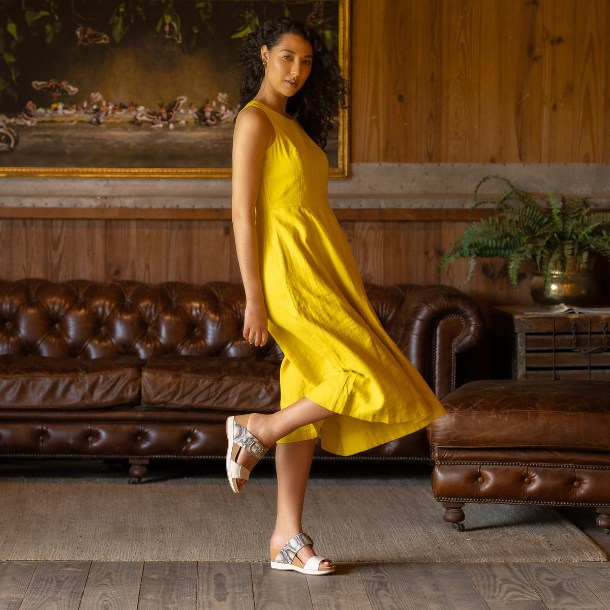 Dansko Premium | Shannon Snake/Ivory Leather