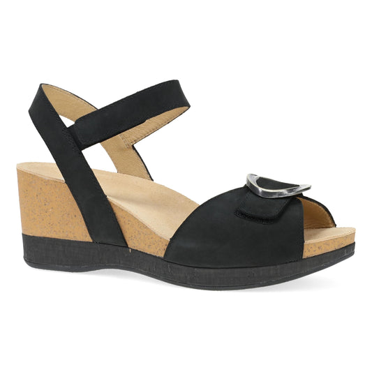 Dansko Customer Favorite | Stella Black Milled Nubuck