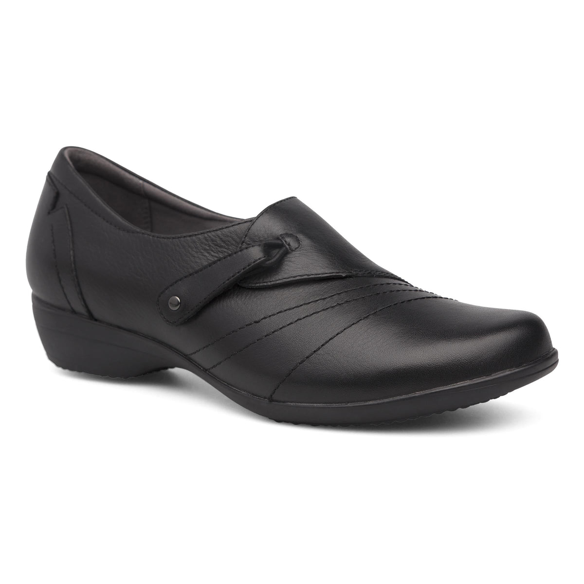 Dansko Deals | Franny Wide Black Leather